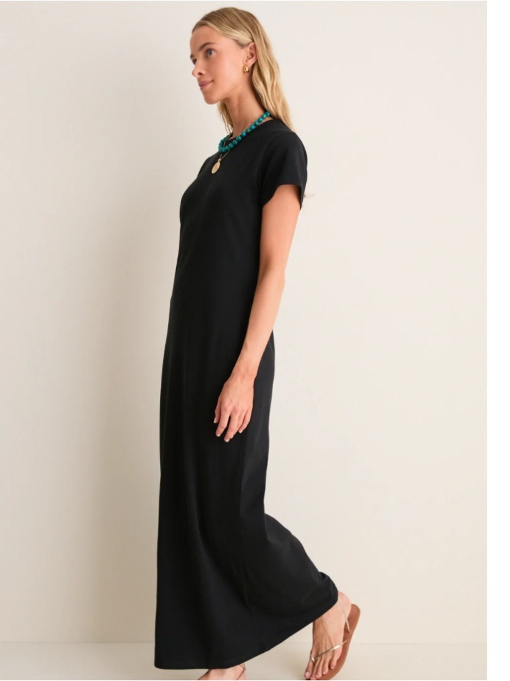 Tuckernuck Leset Black Margo Maxi Dress Size XS